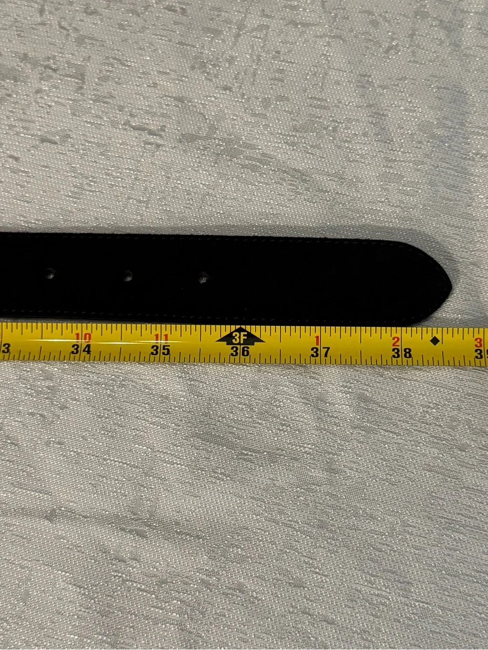 Vintage The Limited Black Suede and Leather Gold Chain Belt